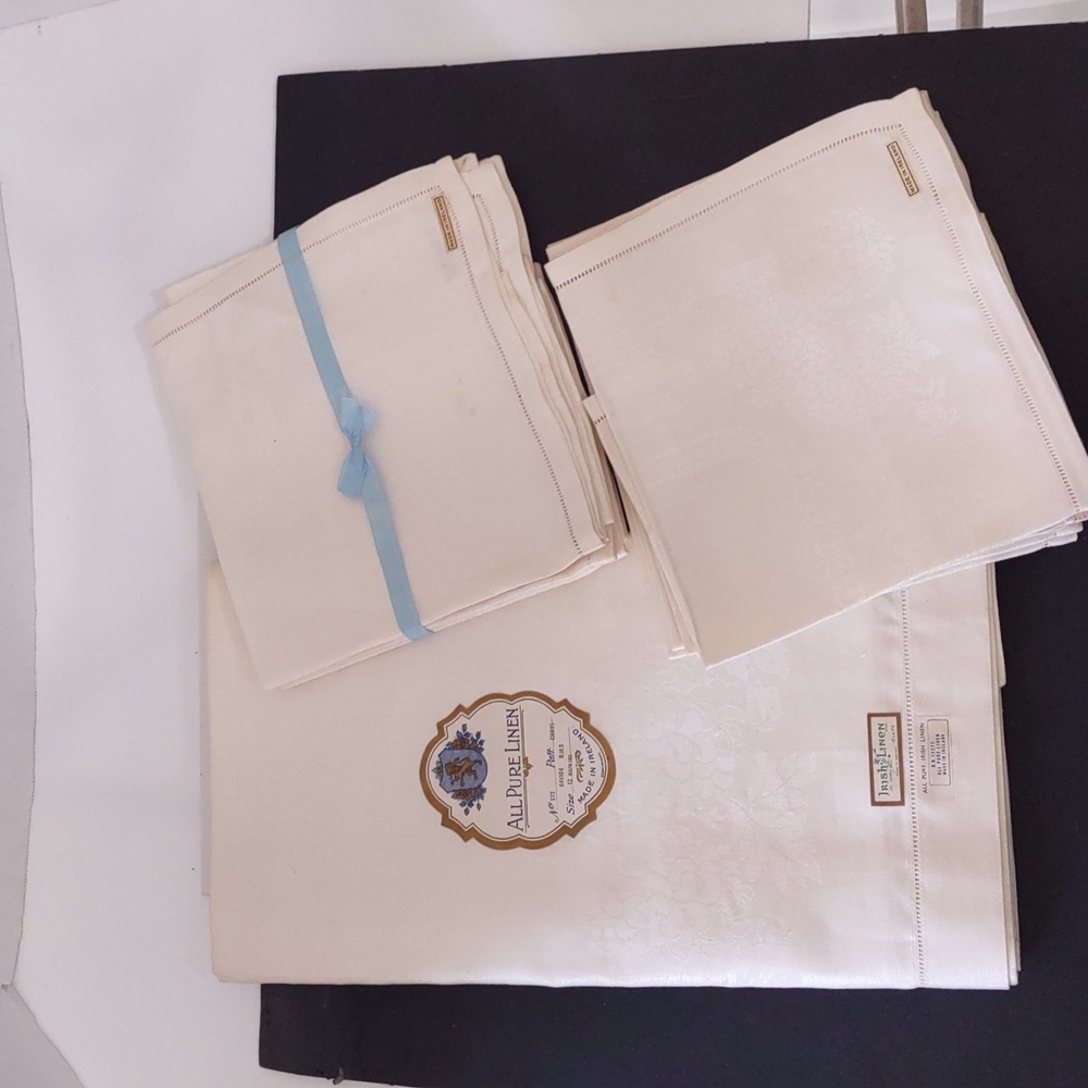All Pure Irish Linen Set